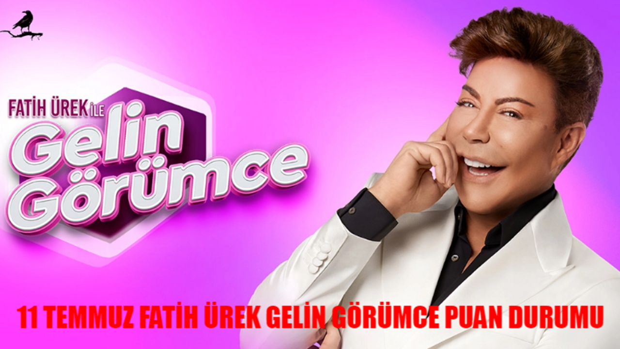 11 TEMMUZ FATİH ÜREK GELİN GÖRÜMCE PUAN DURUMU: Now TV Fatih Ürek Gelin Görümce Bugün Kim Kazandı?