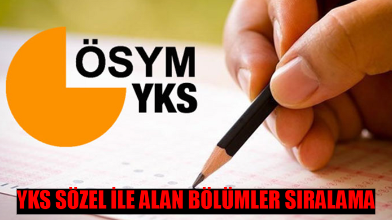 SÖZEL BÖLÜMLERİ TABAN PUANLARI 2024: 2024 YKS Sözel İle Alan Bölümler! 4 ve 2 Yıllık YÖK ATLAS 2024 Sözel Taban Puanları