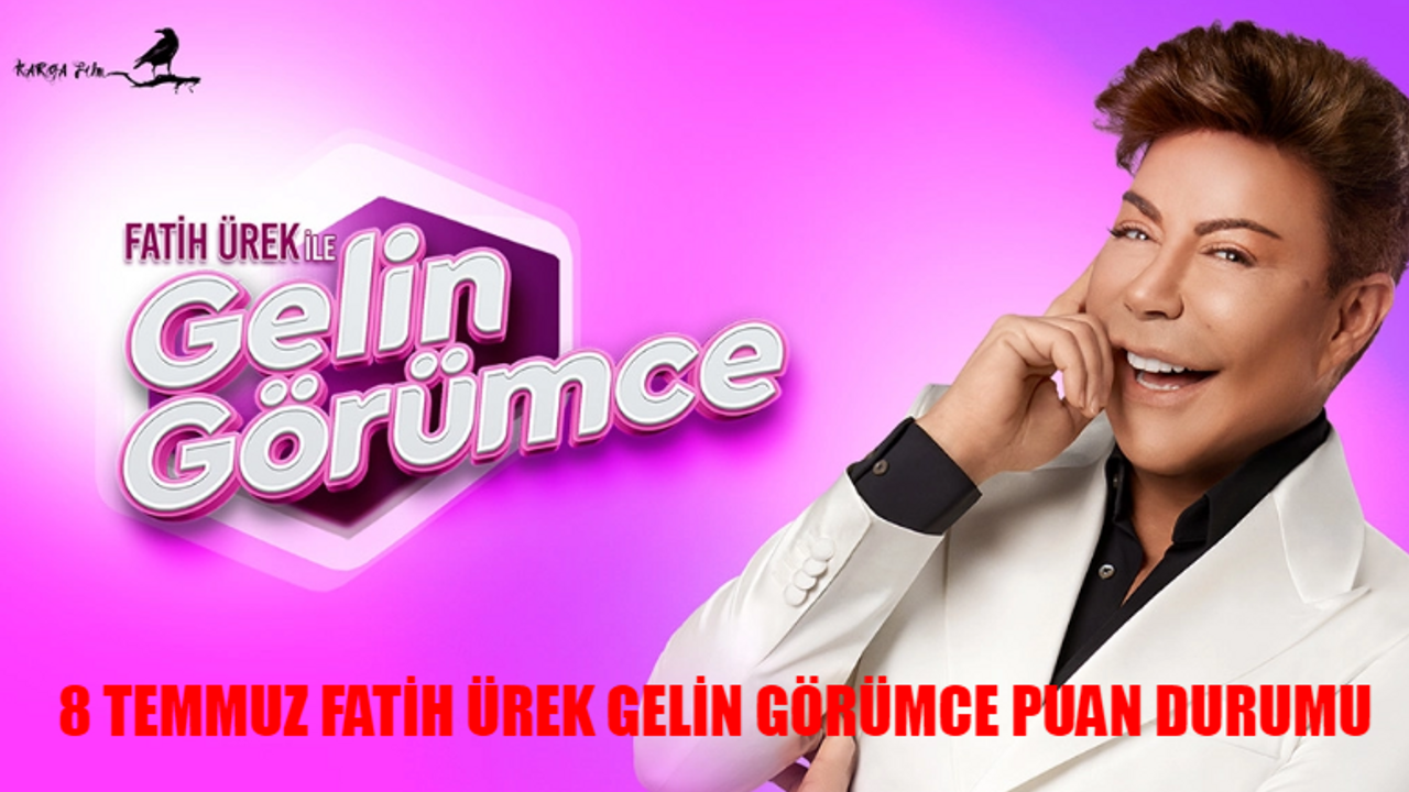 FATİH ÜREK GELİN GÖRÜMCE 8 TEMMUZ PUAN DURUMU: Fatih Ürek Bugün 5 Puanı Kime Verdi? Fatih Ürek Gelin Görümce Puanları 8 Temmuz Pazartesi