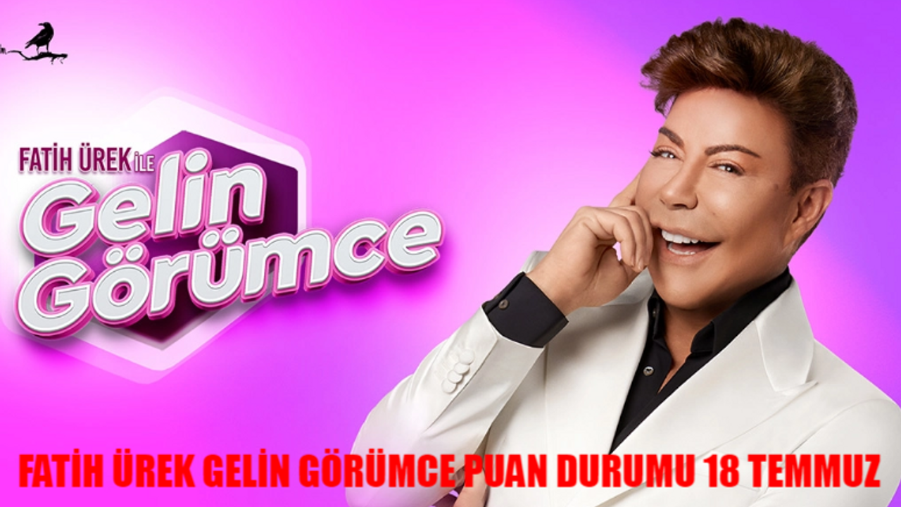 FATİH ÜREK GELİN GÖRÜMCE PUAN DURUMU 18 TEMMUZ 2024 PERŞEMBE: Now TV Fatih Ürek İle Gelin Görümce Bugün Kim Birinci Oldu?