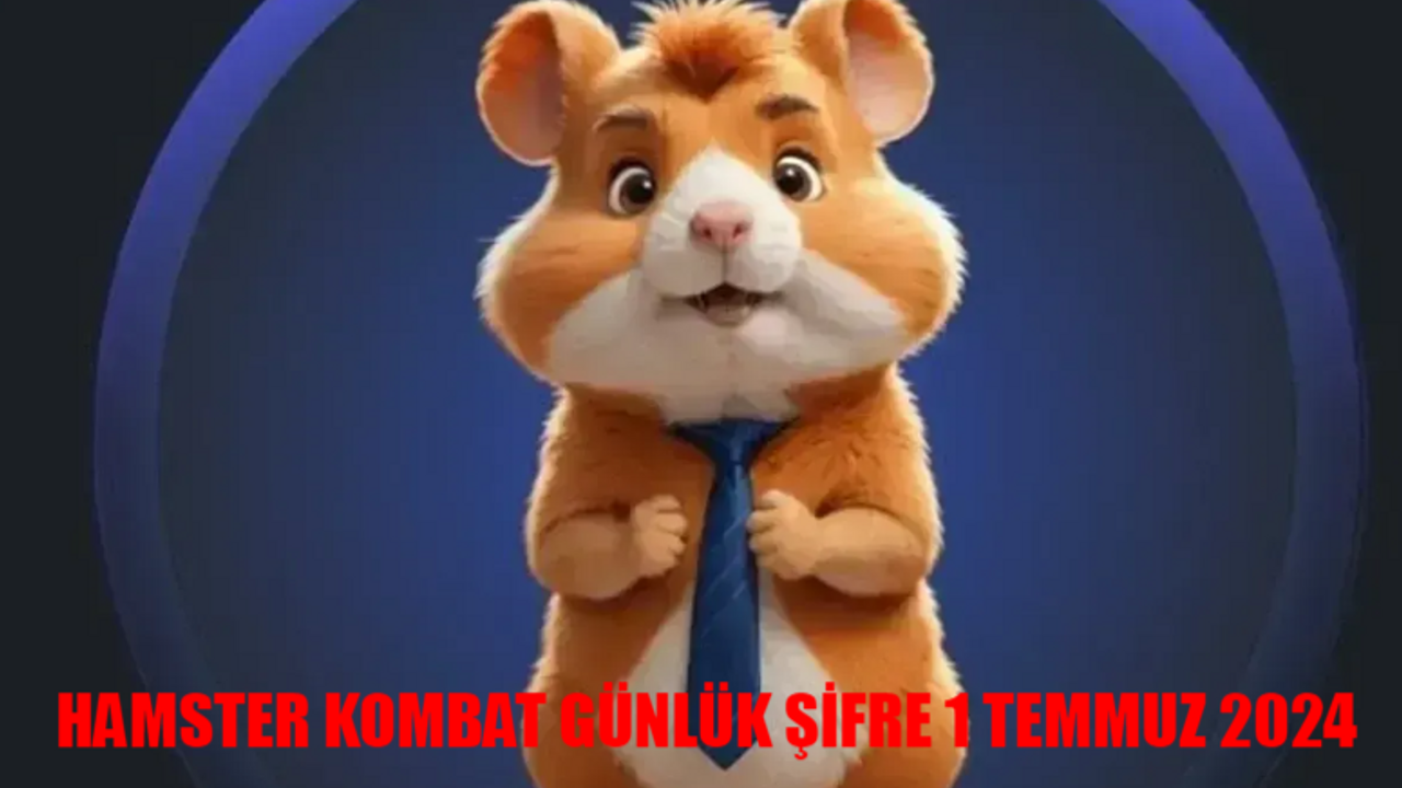 HAMSTER KOMBAT GÜNLÜK ŞİFRE 1 TEMMUZ 2024 ÖĞREN: Hamster Kombat Günlük Kombinasyon Şifresi! 1 Temmuz Hamster Kombat Kombo Kartları