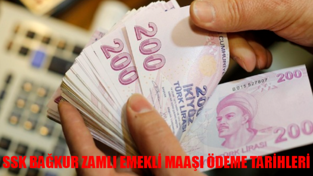 SSK - BAĞKUR ZAMLI EMEKLİ MAAŞI NE ZAMAN YATACAK? 17,18,19,20,21,22,23,24,25,26 Temmuz Emekli Maaşı Ödemeleri! Yeni Emekli Maaşları Ne Kadar Oldu?