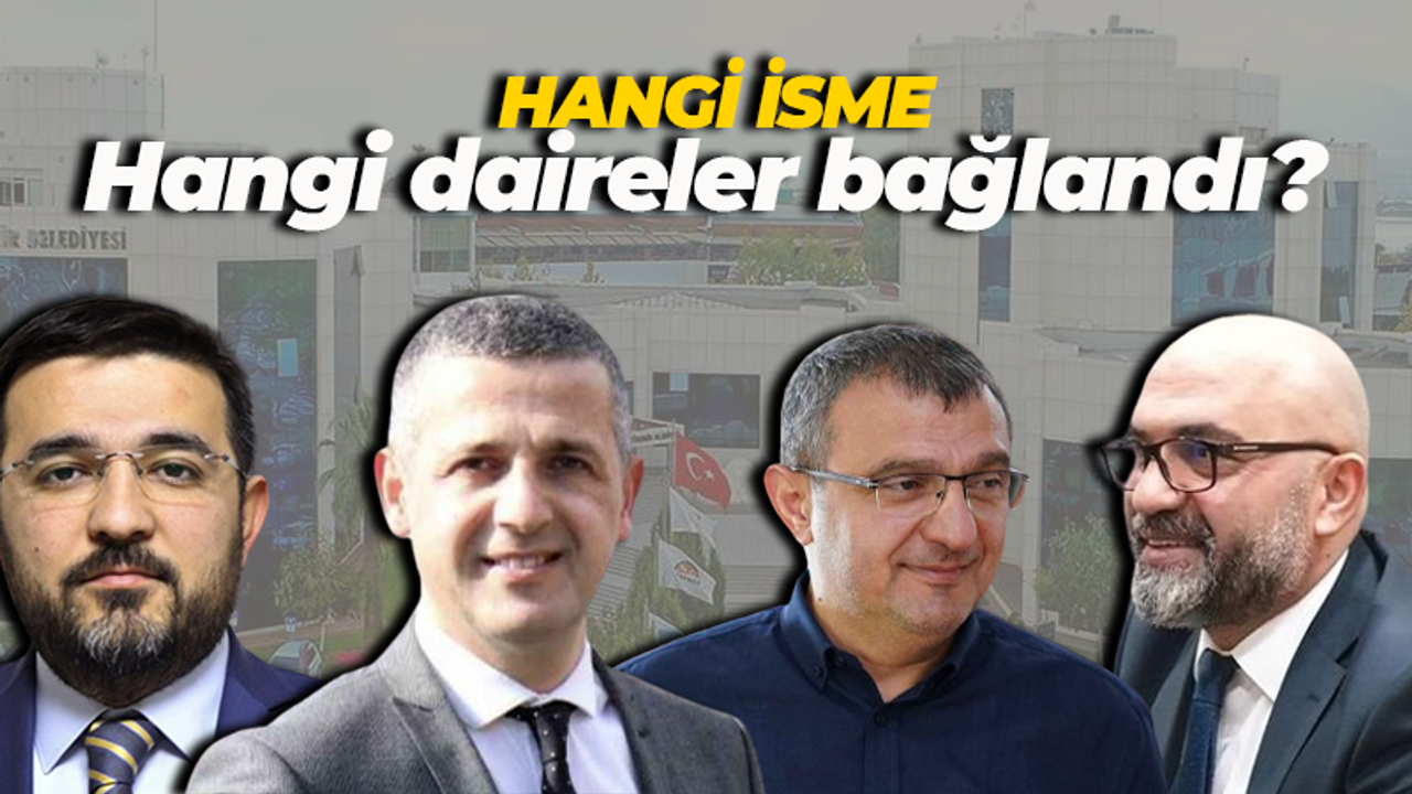 Hangi genel sekreter yardımcısına hangi daire başkanlıkları bağlandı?