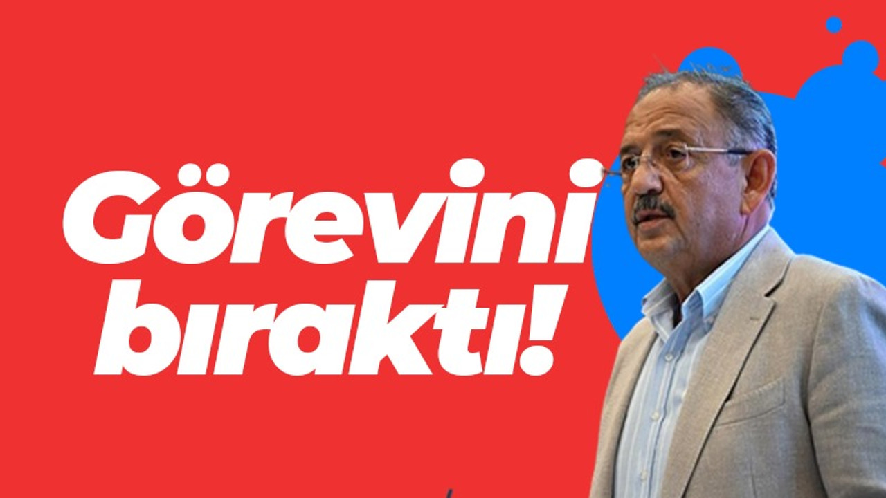 Sağlık sorunları dedi… Mehmet Özhaseki görevini bıraktı