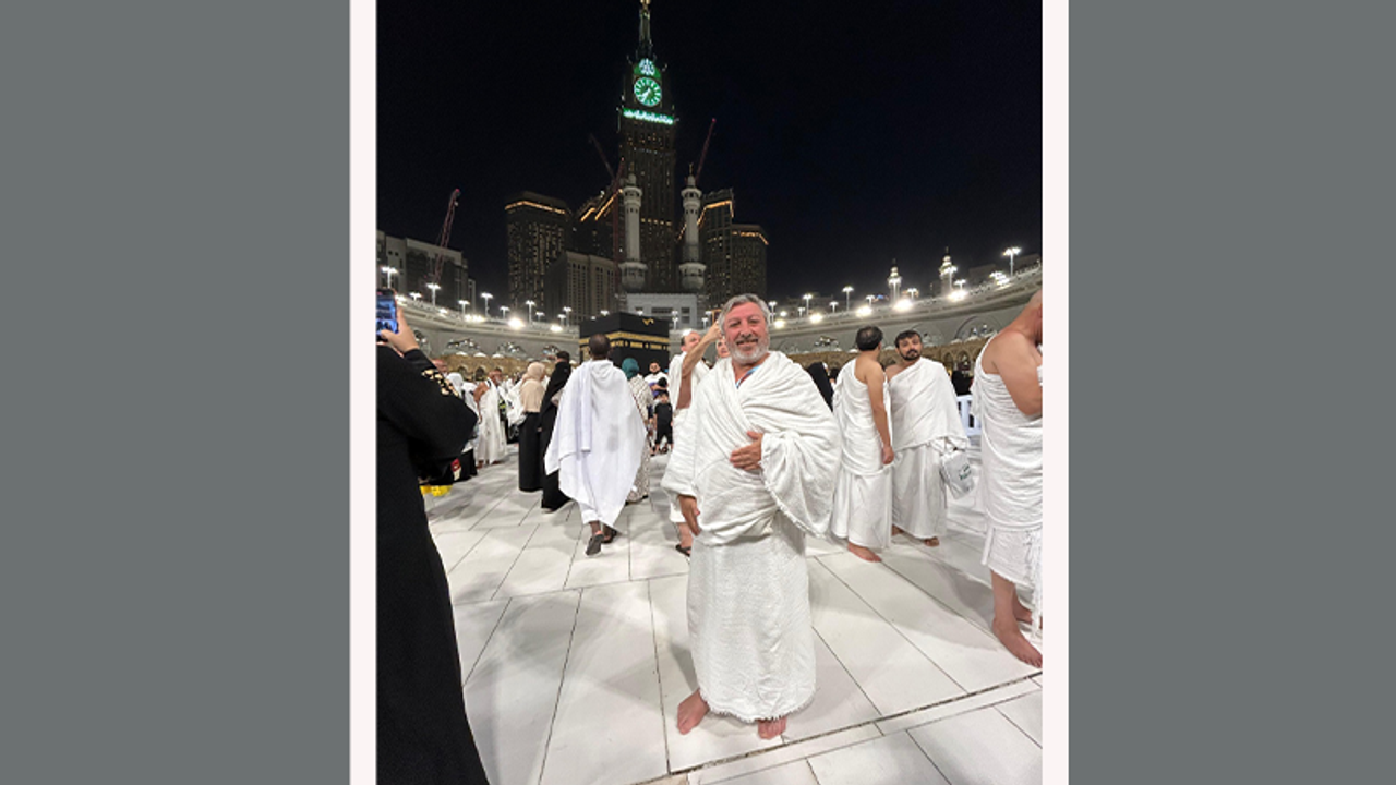 Selahattin Tanrıkulu kutsal topraklardan selam gönderdi