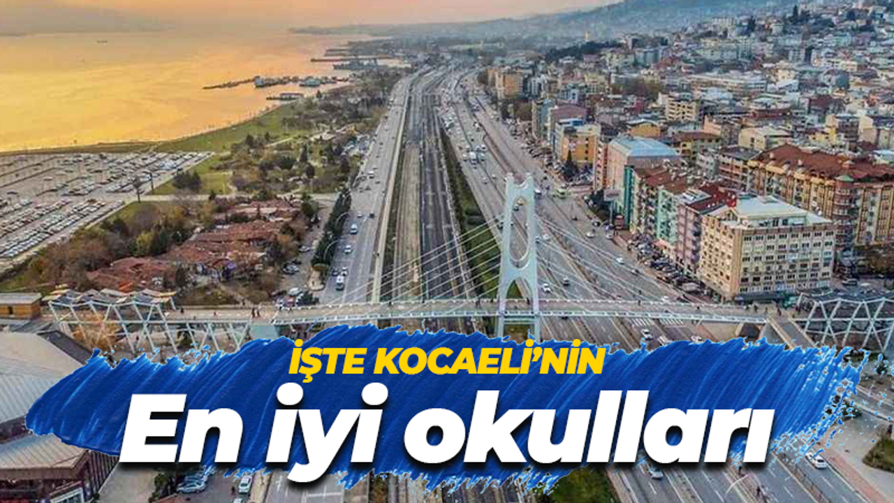 Taban puanlar belli oldu... İşte Kocaeli'nin en iyi okulları