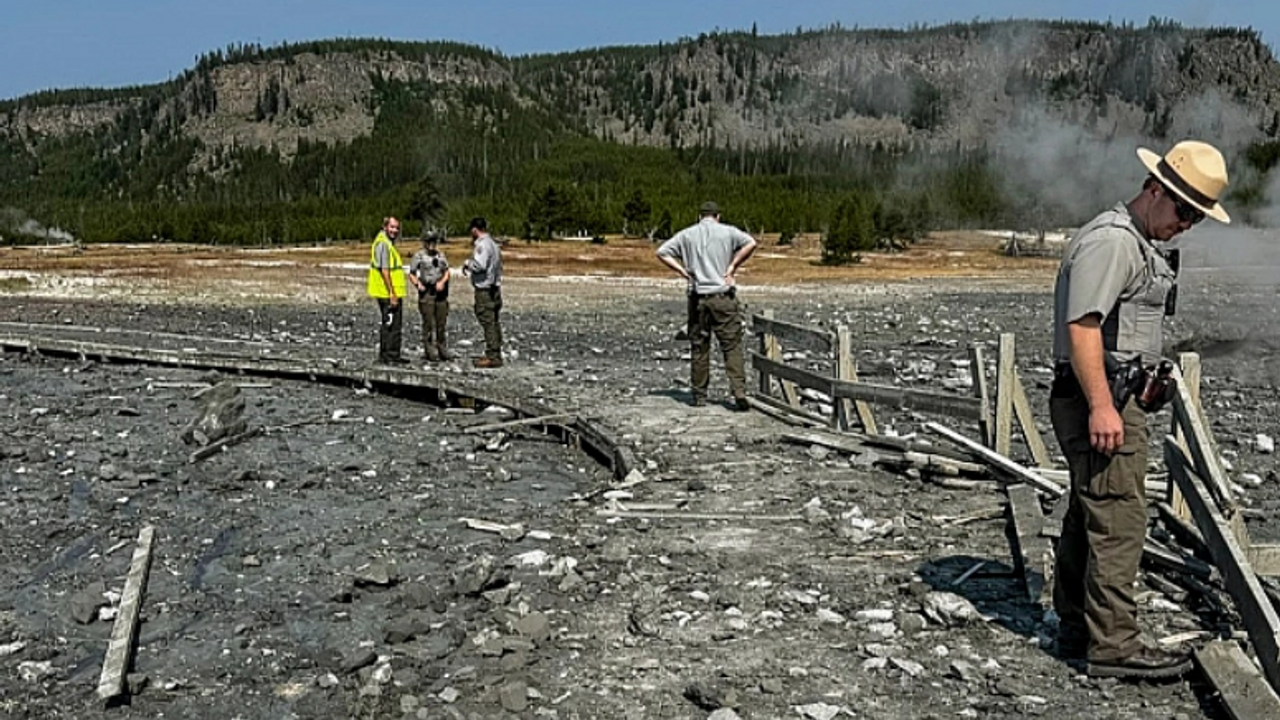 Yellowstone'da büyük patlama