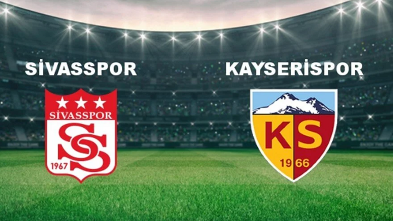 SİVASSPOR KAYSERİSPOR MAÇI SAAT KAÇTA, HANGİ KANALDA? Kayserispor Sivasspor Maçı Şifresiz Mi?