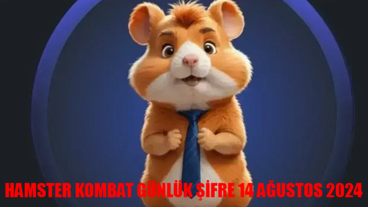 HAMSTER KOMBAT GÜNLÜK ŞİFRE 14 AĞUSTOS 2024 YENİ KOD ÖĞREN: Hamster Kombat Günlük Kombo Kartları Dağıtıldı