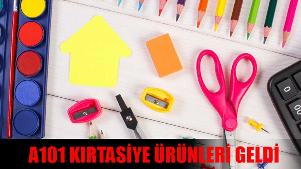 A101 29 AĞUSTOS 2024 KATALOĞU OKUL HAZIRLIĞI BAŞLADI: A101 Kırtasiye Ürünleri İndirimle Geldi! A101 Okul Malzemeleri