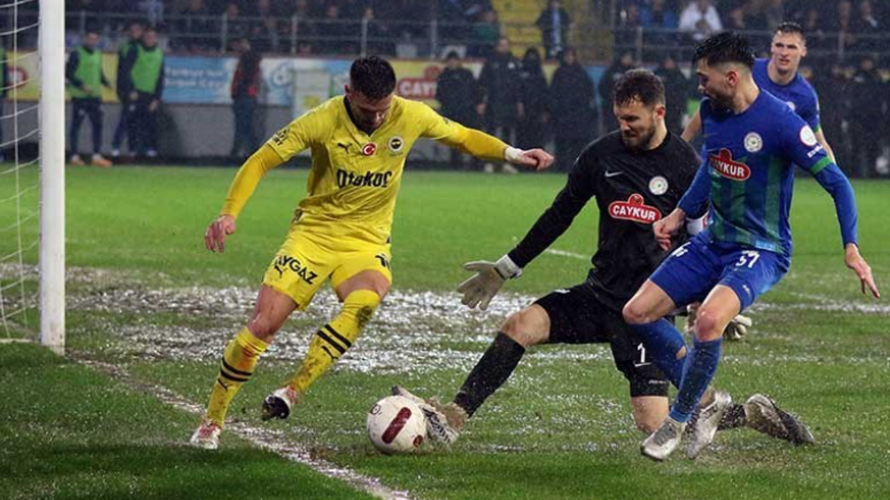 ÇAYKUR RIZESPOR V FENERBAHÇE MAÇI NE ZAMAN, SAAT KAÇTA, CANLI İZLE?