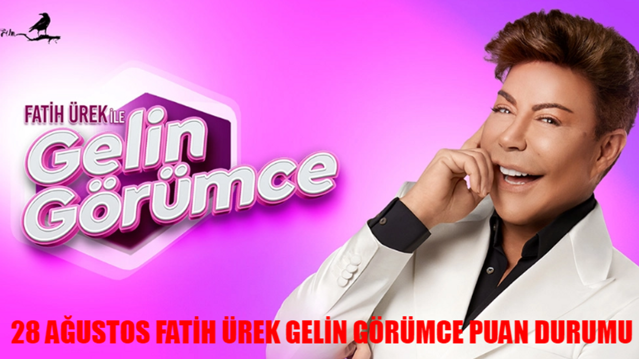 FATİH ÜREK GELİN GÖRÜMCE BUGÜN 5000 TL KİM ALDI? 28 Ağustos Fatih Ürek Gelin Görümce Kim Birinci Oldu?