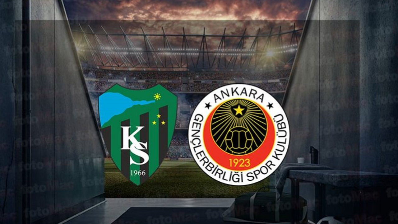 Kocaelispor - Gençlerbirliği maçı ne zaman? Saat kaçta? Hangi kanalda? İşte detaylar...