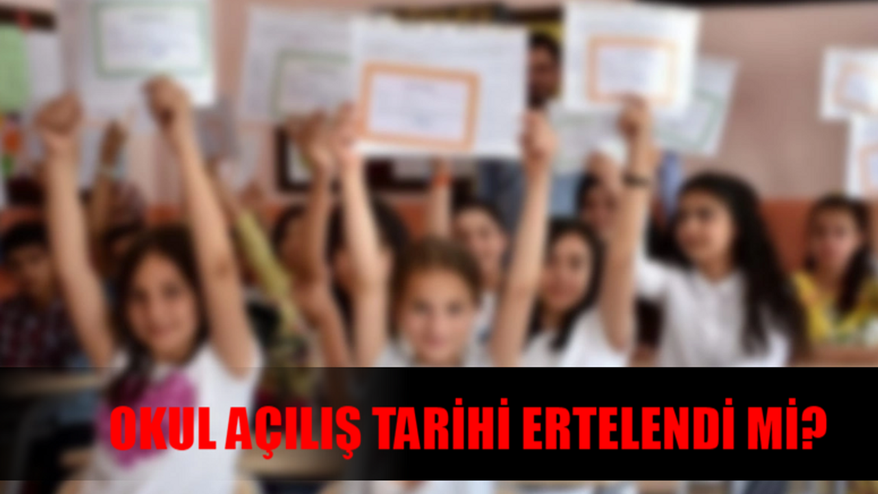 OKUL AÇILIŞ TARİHİ 2024-2025: Ara Tatil Kalktı Mı? Okullar Ne Zaman Açılacak? Okulun Açılmasına Kaç Gün Kaldı?