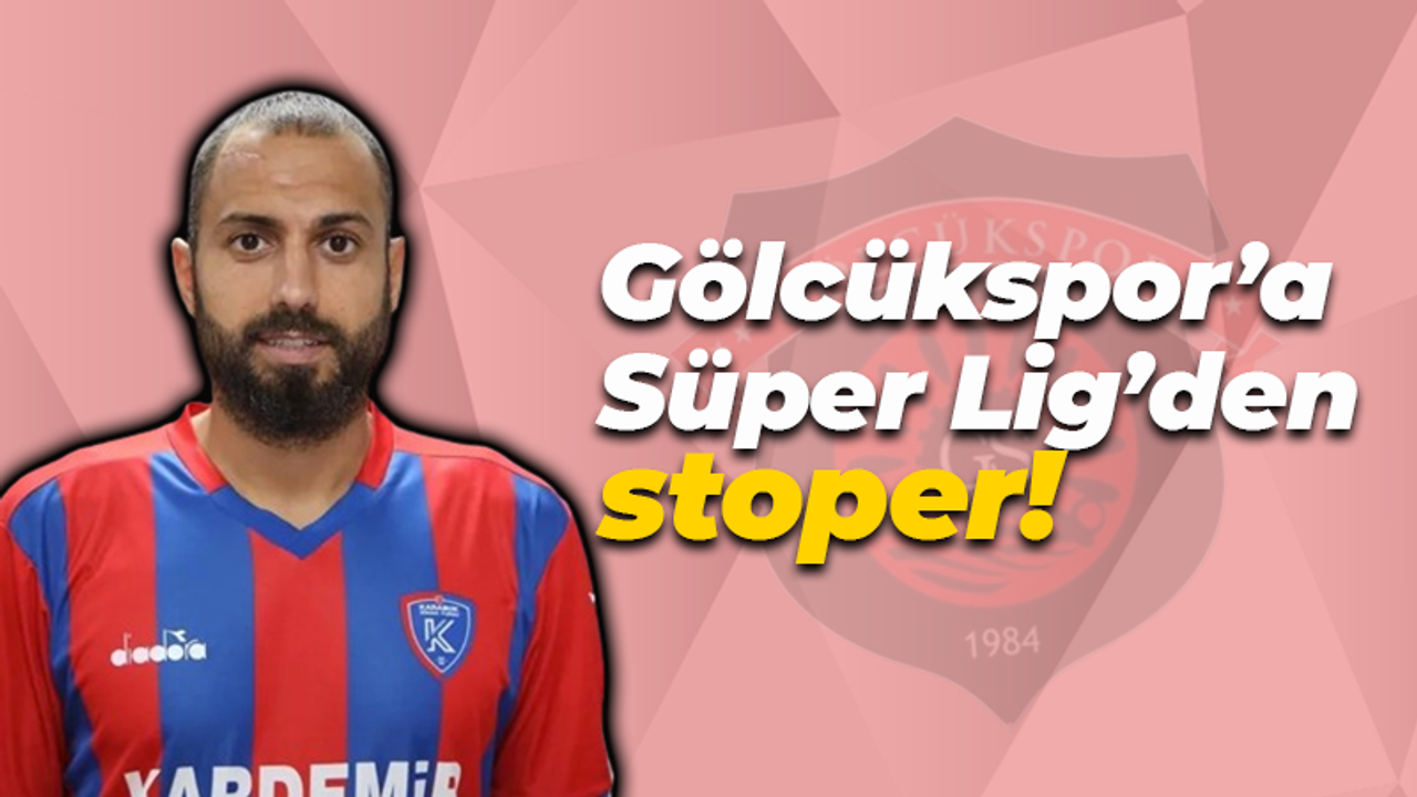 Gölcükspor’a Süper Lig’den stoper!