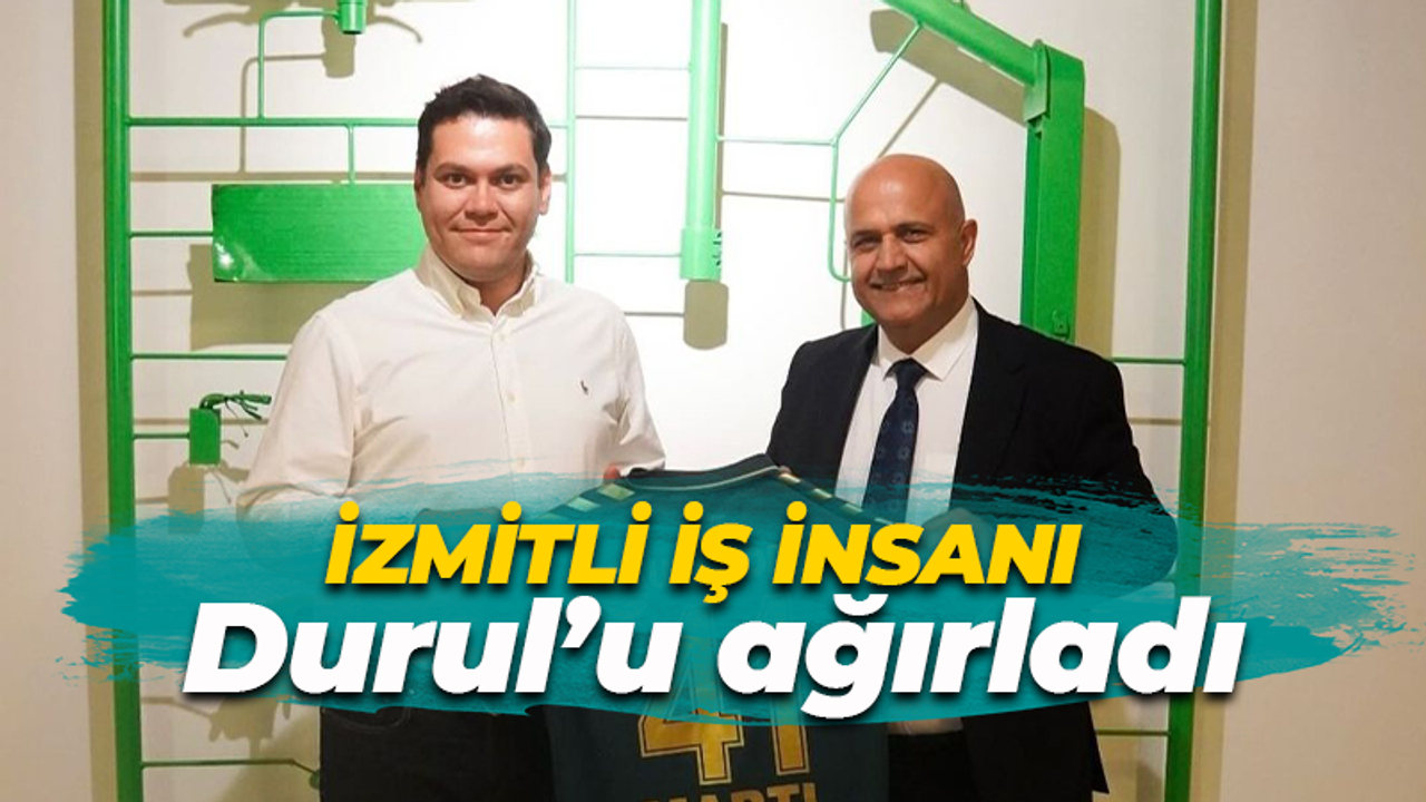 İzmitli iş insanı Recep Durul'u ağırladı