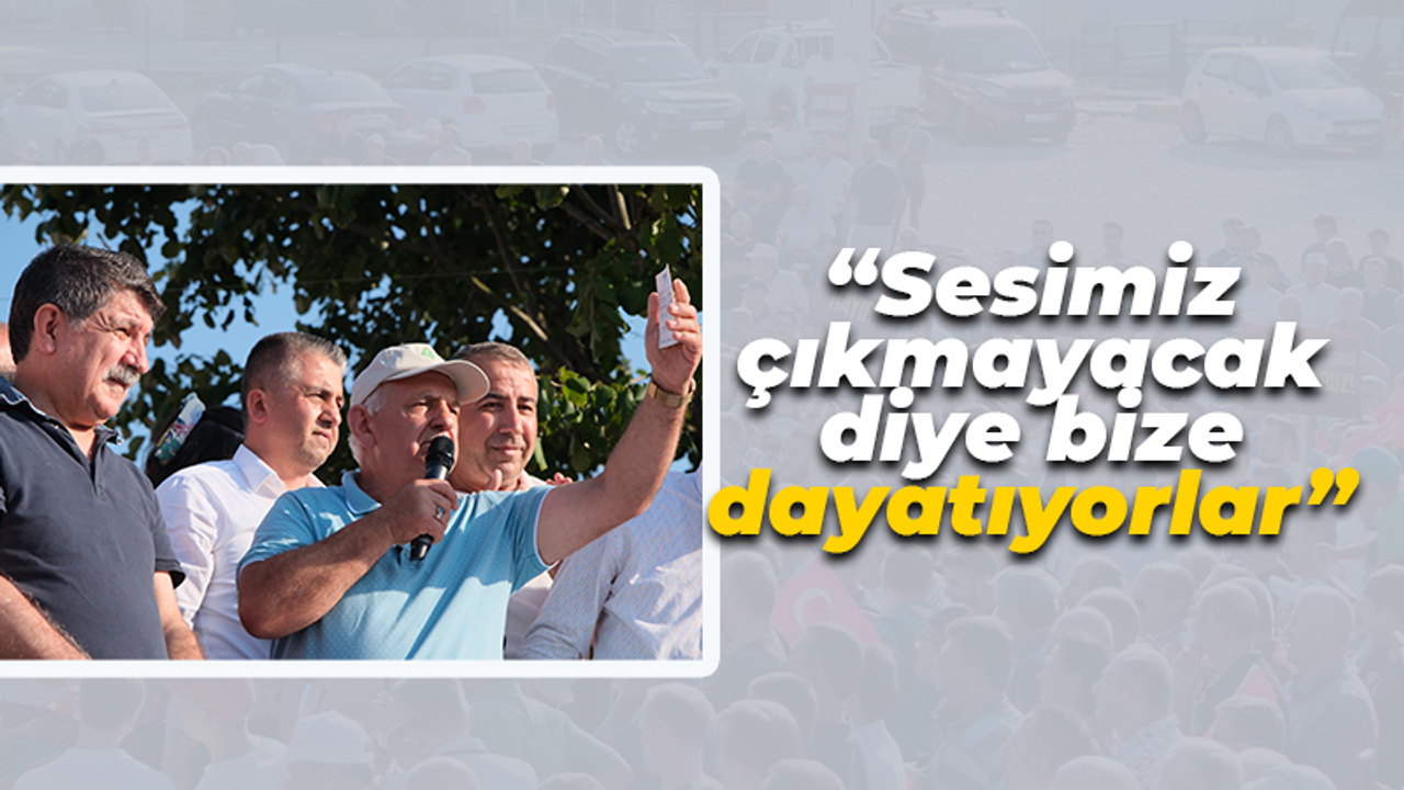 Kandıralılar çöp tesisine karşı! “Sesimiz çıkmayacak diye bize dayatıyorlar”