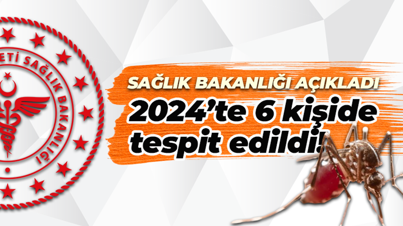 Sağlık Bakanlığı açıkladı: 2024'te 6 kişide tespit edildi