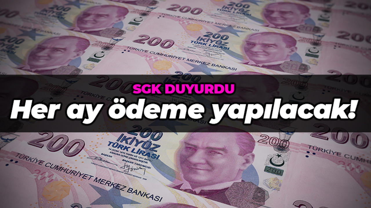 Bakanlık duyurdu: Başvuran vatandaşlara yardım yapılacak!