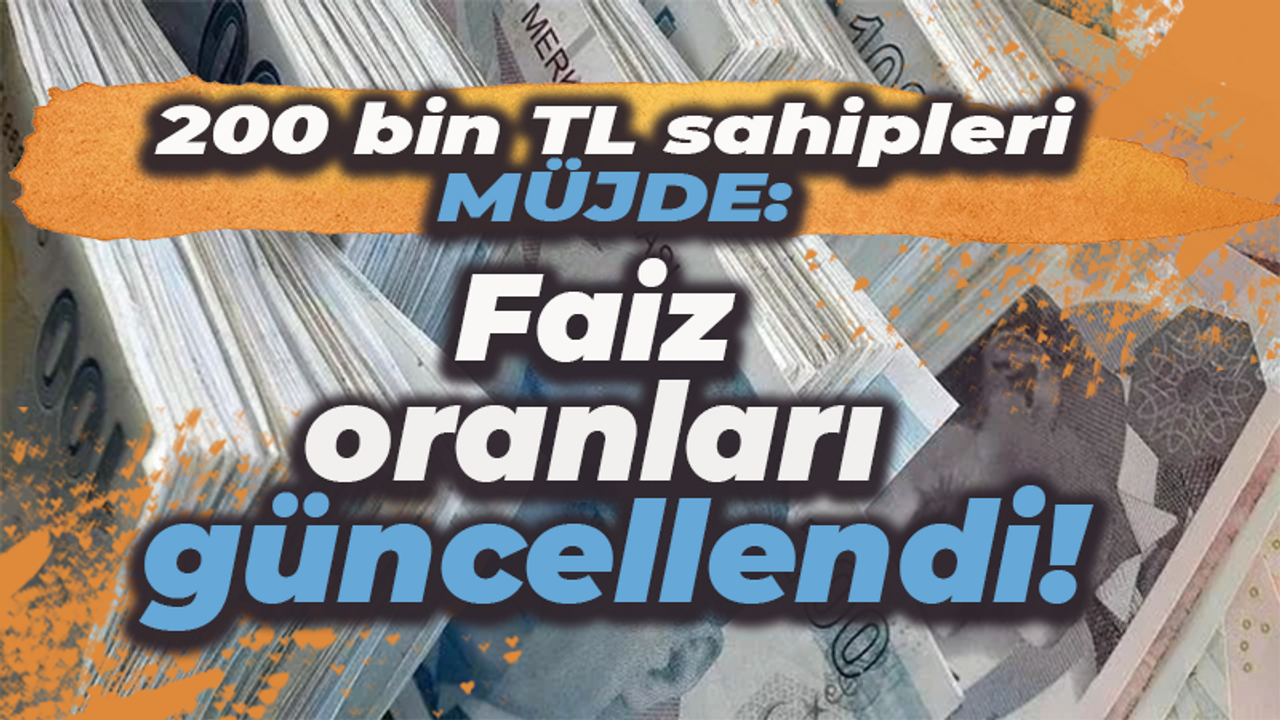 Kredi çekeceklere dikkat! Banka faiz oranları güncellendi