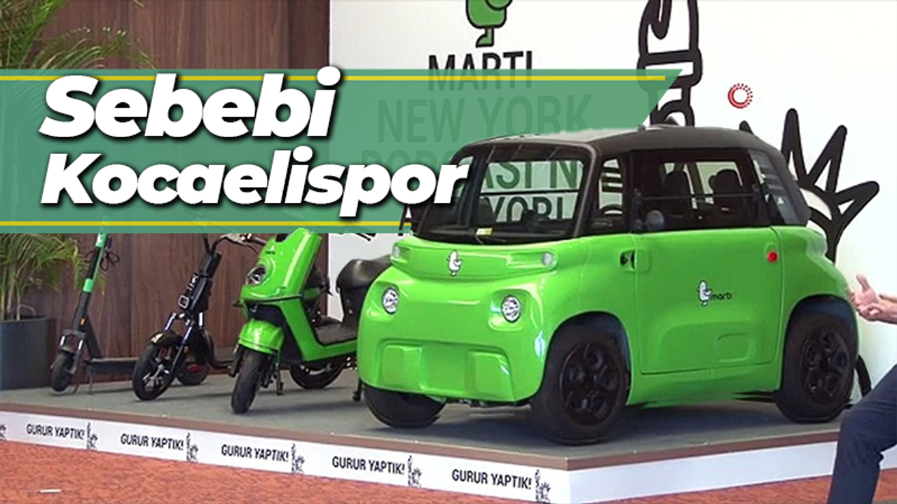 Martı TAG’ın renkleri Kocaelispor’dan geliyormuş