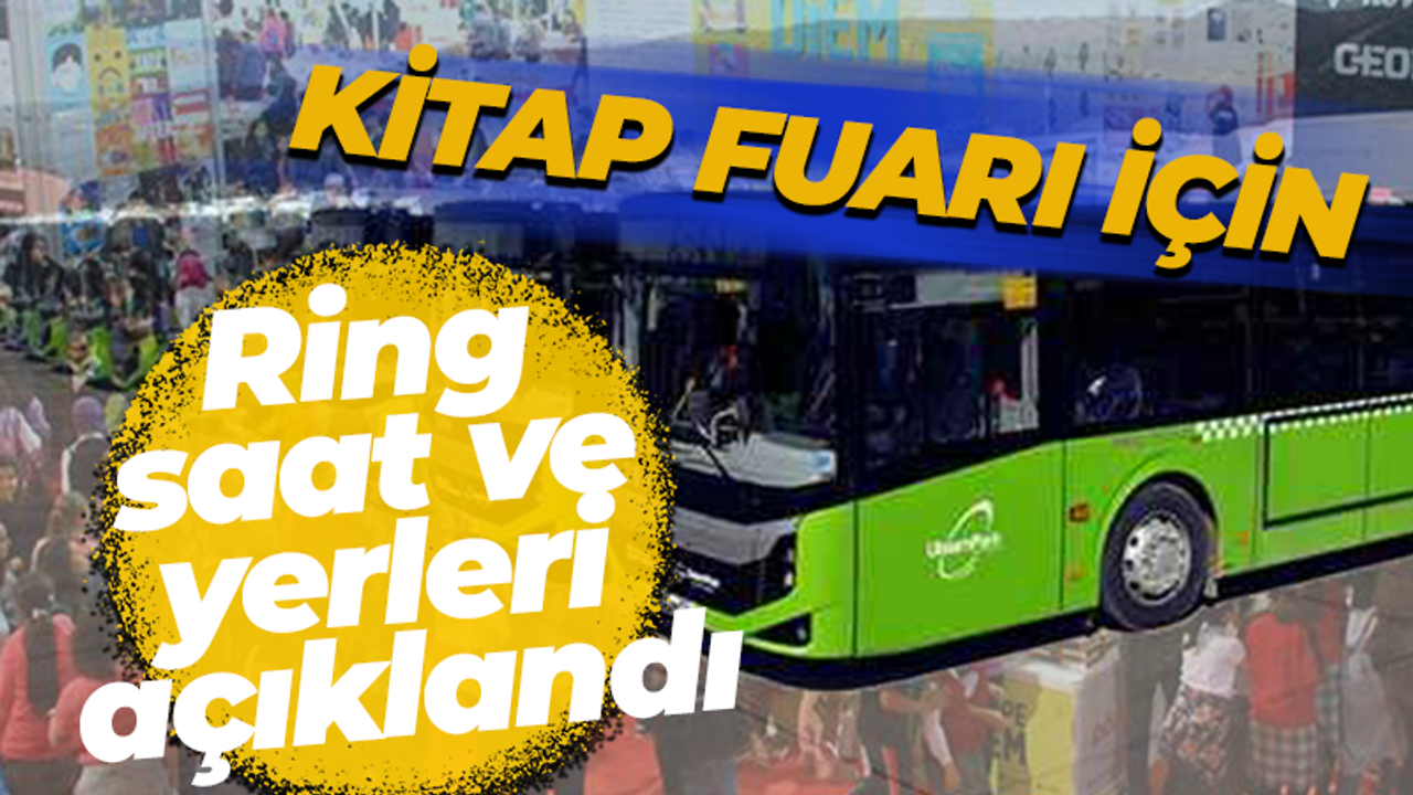 Kocaeli Kitap Fuarı ring saat ve yerleri açıklandı