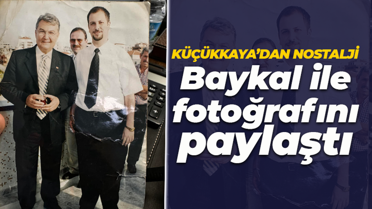 Mehmet Ümit Küçükkaya'dan nostalji: Baykal ile fotoğrafını paylaştı