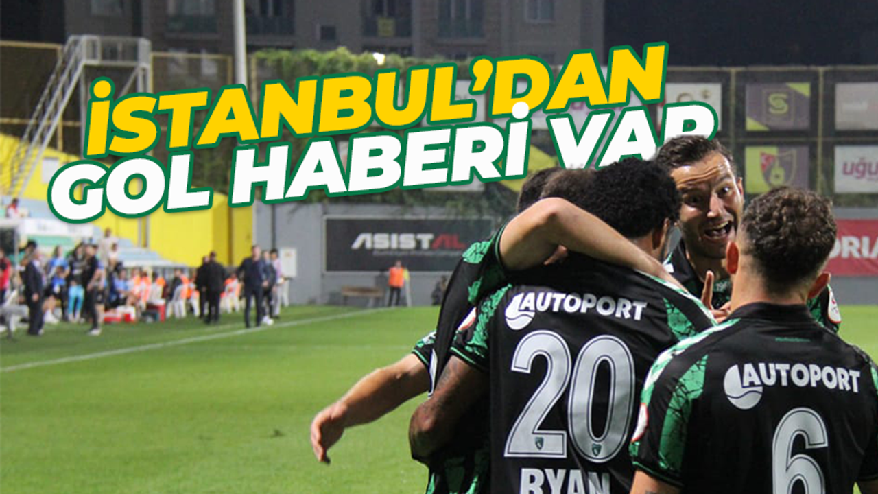 İstanbul'dan gol haberi var: 0-1