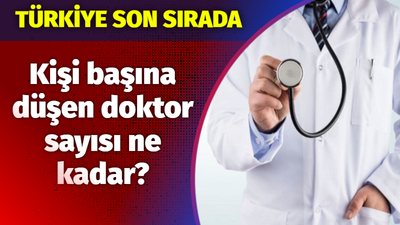 Kişi başına düşen doktor sayısı ne kadar?