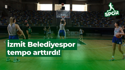 İzmit Belediyespor tempo arttırdı!