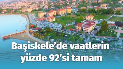 Başiskele’de vaatlerin yüzde 92’si tamam Başiskele’ye 886 milyonluk yatırım