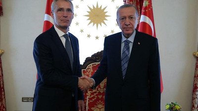 Erdoğan NATO Genel Sekreteri Stoltenberg'i kabul etti