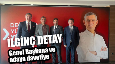 İlginç detay! Genel Başkana ve adaya davetiye