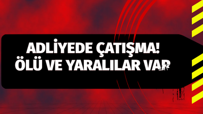 İzmir Adliyesi önünde çatışma: 1 ölü, 3 yaralı