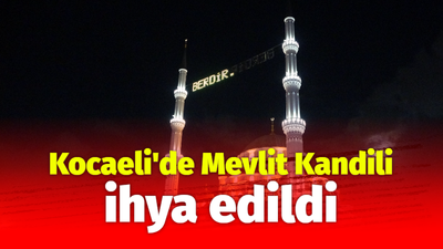 Kocaeli'de Mevlit Kandili ihya edildi