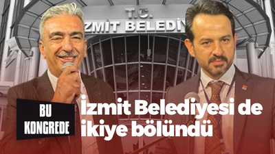 İzmit Belediyesi de kongrede ikiye bölündü