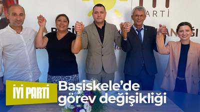 İYİ Parti Başiskele’de görev değişikliği