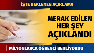 MEB'den ortak sınavlara ilgili yeni açıklama