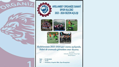 Arslanbey Organize sezonu açıyor