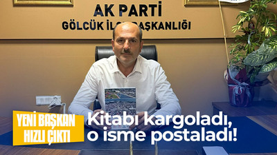 Kemal Yavuz hızlı çıktı: Kitabı kargoladı, o başkana postaladı