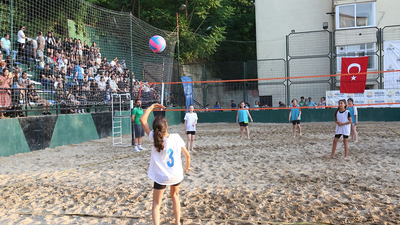 Plaj voleybol turnuvası yarın başlıyor