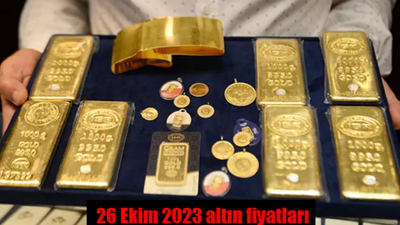 26 Ekim 2023 altın fiyatları! Bugün gram altın, çeyrek altın ve yarım altın ne kadar?