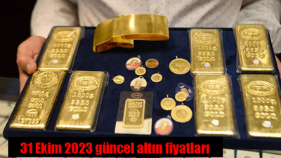 31 Ekim 2023 güncel altın fiyatları: Çeyrek, gram, tam ve Cumhuriyet altın fiyatları ne kadar?