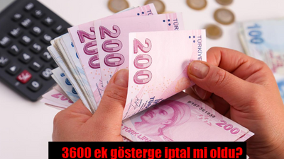 3600 ek gösterge iptal mi oldu? İşte detaylar...