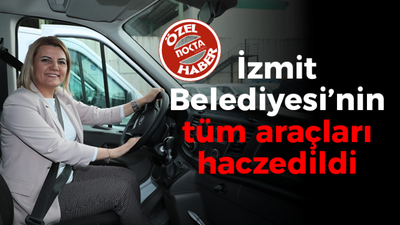 İzmit Belediyesi'nin tüm araçları haczedildi