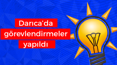 AK Parti Darıca'da görevlendirmeler yapıldı