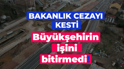 Bakanlık cezayı kesti. Büyükşehir’in işini bitirmedi