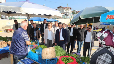 Başkan Hürriyet, Tüysüzler Pazar Alanı’nı Pazarcı esnafıyla açtı