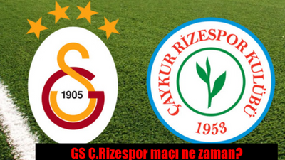 Galatasaray Ç.Rizespor maçı ne zaman, saat kaçta? Galatasaray-Ç.Rizespor hangi kanalda, şifresiz mi?