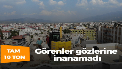 Görenler gözlerine inanamadı